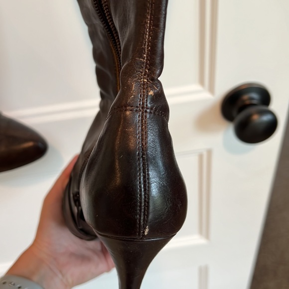 Diba brown tall boot - Picture 5 of 11